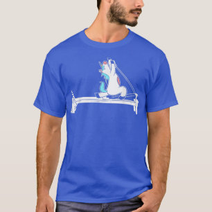 T-shirt Pilates Unicorn Fitness Eercise Training Meditatio