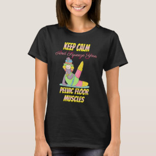 T-shirt Pilates vos muscles de plancher pelvien Humour Sar