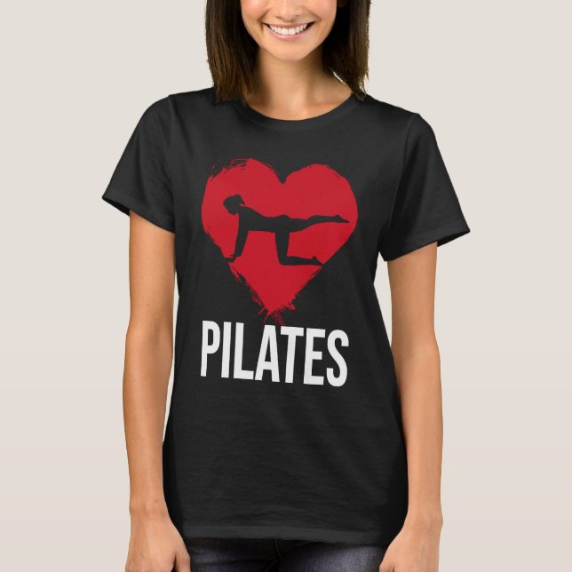 T-shirt Pilates  Workout Physical Activity Pilates Teacher (Devant)