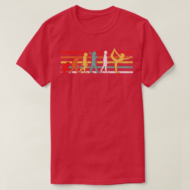 T-shirt Pilates Yoga Fitness Workout 1 (Design devant)