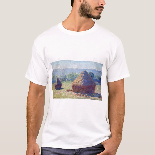 T-shirt Pile de blé (fin de l'été), Monet (Devant)