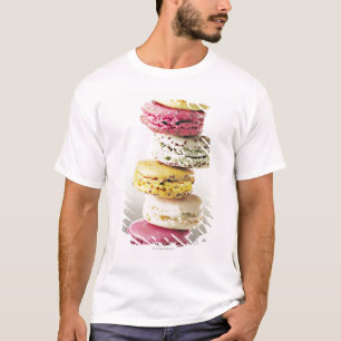 T-shirt Pile de macarons vibrants