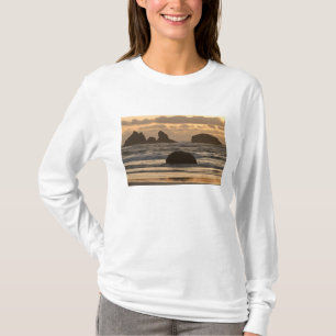 T-shirt Pile de mer sur la plage de Bandon, Oregon