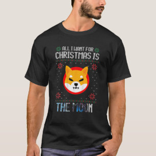 T-shirt Pile De Noël Shiba Inu Avec Shiba Inu C