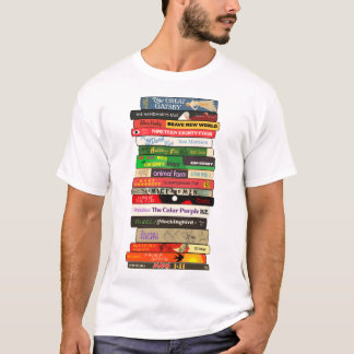 T-shirt Pile Livres Interdits Classiques