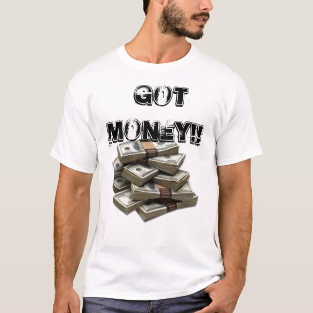 T-shirt pile-o-argent, obtenu l'argent ! ! (Devant)