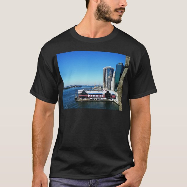 T-shirt Pilier de NYC Manhattan (Devant)