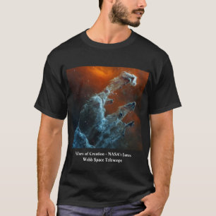 T-shirt Piliers de création James Webb Télescope spatial