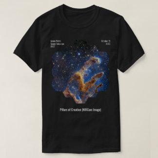 T-shirt Piliers de la création (image NIRCam) James Webb J