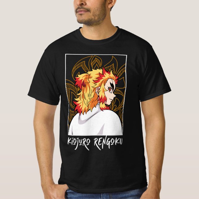 T-shirt pillar of flames (Devant)