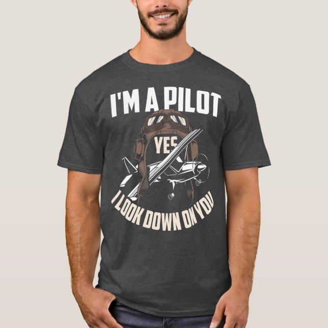 T-shirt Pilot  Pilot Humor  Funny Pilot Saying Gift (Devant)