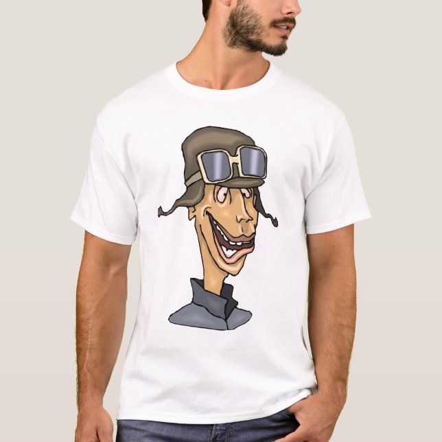 T-shirt Pilote aliéné (Devant)