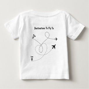 T-shirt pilote d'aviation blanche