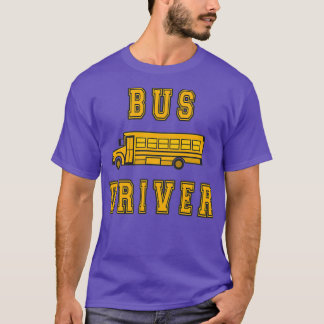 T-shirt Pilote de bus Bus Driver School 10