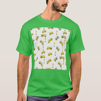 T-shirt Pilote de bus de l'école Neck Gaiter