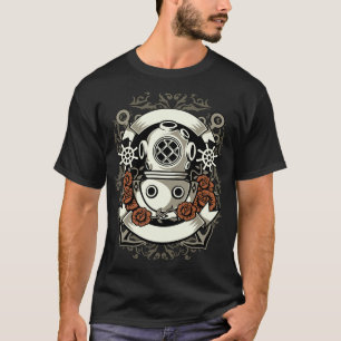 T-shirt Pilote de casque vintage