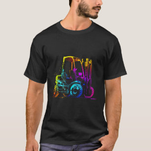 T-shirt Pilote de chariot élévateur à fourche