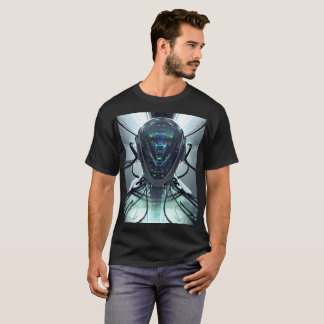 T-shirt Pilote de combat Cyber Droid Sci-Fi