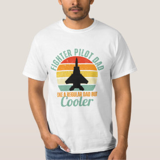 T-shirt Pilote de combat papa