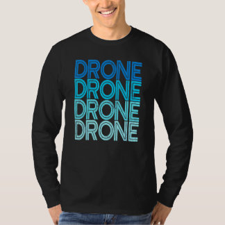 T-shirt Pilote de drone Retro Vintage