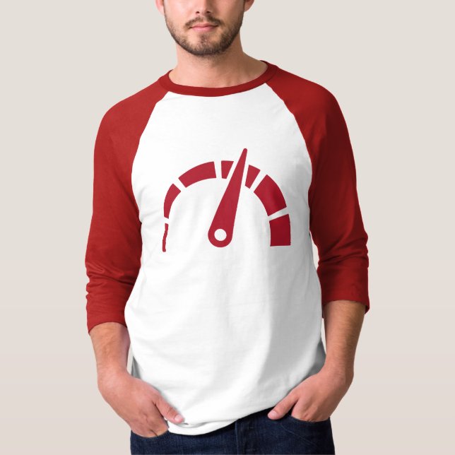 T-shirt Pilote de gamer Speedometer Gran Turismo GT7 (Devant)