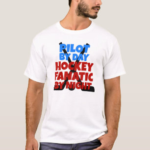 T-shirt Pilote de hockey
