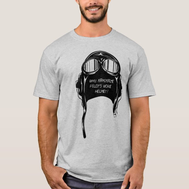 T-shirt Pilote de kamikaze (Devant)