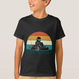 T-shirt Pilote de kart cool karting vintage _ pilote de co