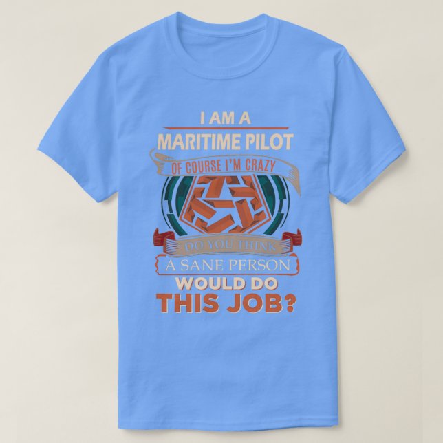 T-shirt Pilote de mer Sane Personne Poison Item (Design devant)
