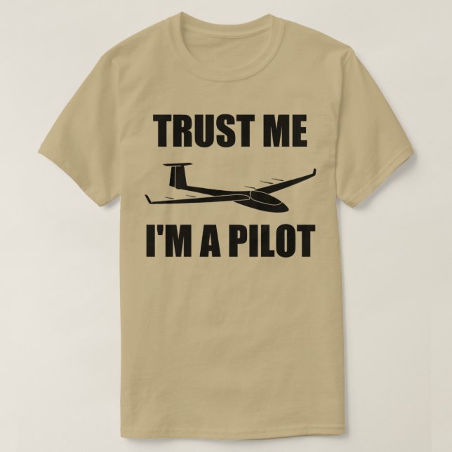 T-shirt Pilote de planeur à projectile faisant monter des  (Design devant)