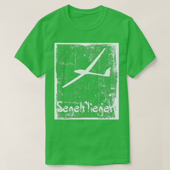 T-shirt Pilote de planeur de saut de planeur (3) (Design devant)