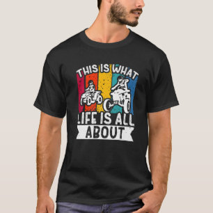 T-shirt Pilote de Quad ATV Vintage C'est Quoi L