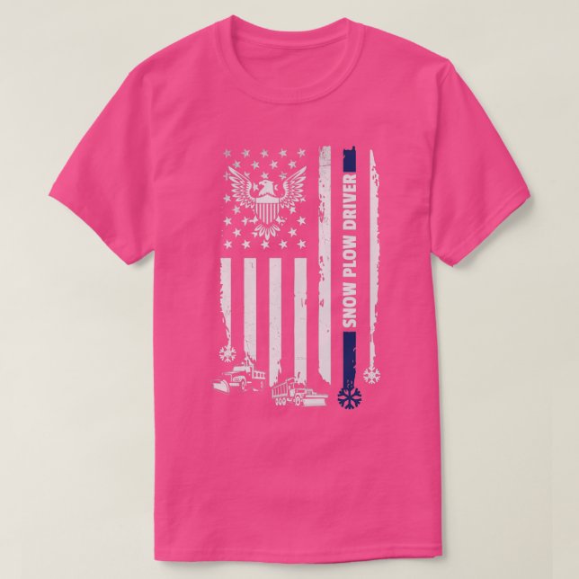 T-shirt Pilote de souffle de neige sarcastique (Design devant)