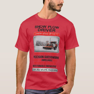 T-shirt Pilote De Soupe De Neige Awé Qui Fait Precision Gu