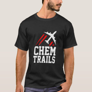 T-shirt Pilote de théorie de la conspiration des sentiers