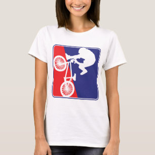 T-shirt Pilote de vélo BMX