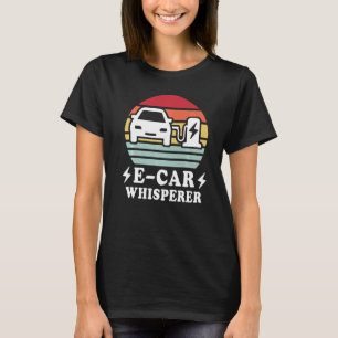 T-shirt Pilote de voiture électrique de voiture Eauto Élec