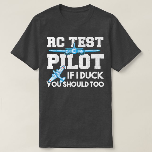T-shirt Pilote D'Essai Rc Pilote Si Vous Pouvez Chuter Vou (Design devant)