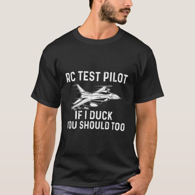 T-shirt Pilote D'Essai Rc Si Vous Pouvez Chuter, Vous Devr (Devant)