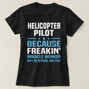 T-shirt Pilote d'hélicoptère