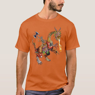 T-shirt Pilote Dragon Zombie