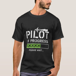 T-shirt Pilote en cours Aviati Aviati, un futur pilote enf