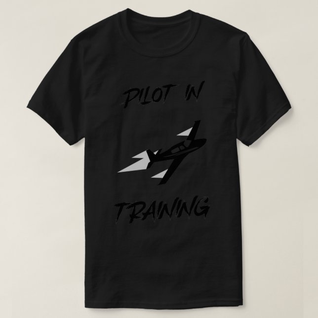 T-shirt Pilote en formation 1  (Design devant)