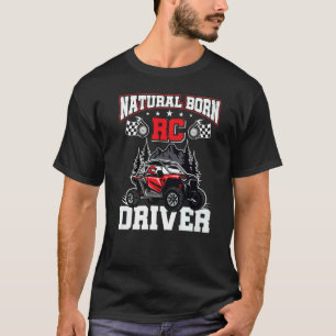 T-shirt Pilote RC Naturel Pilote Racer Remote Contrôlé RC