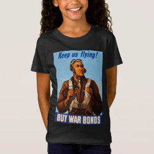 T-Shirt Pilotes d'aviation afro-américains de 2ÈME GUERRE 