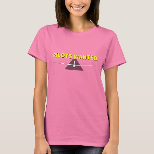 T-SHIRT PILOTES RECHERCHÉS (Devant)