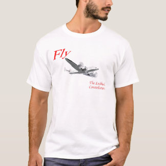 T-shirt Pilotez la constellation de Lockheed