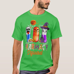 T-shirt Pilules de Citrouille de sorcière fantôme La briga