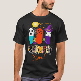 T-shirt Pilules Pharmacie Pharmacie Squad Costume d'Hallow
