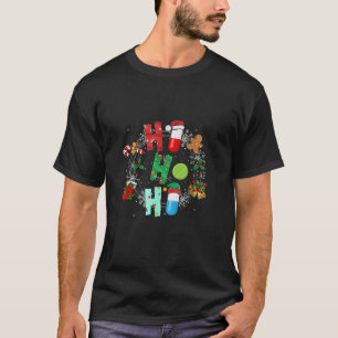 T-shirt Pilules Snowman Reindeer Santa Claus Pharmacy Crew